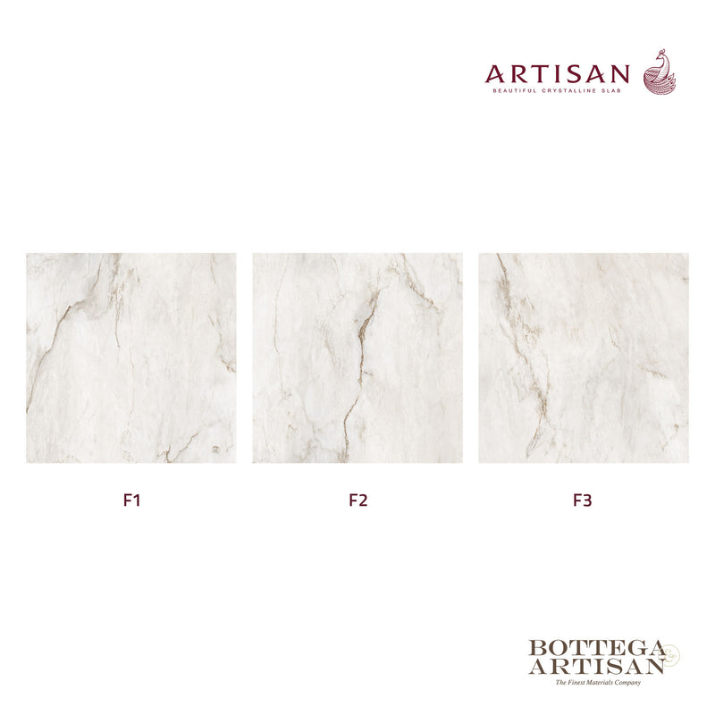 Artisan Calacatta Bianco Oro Crystalline 120X120