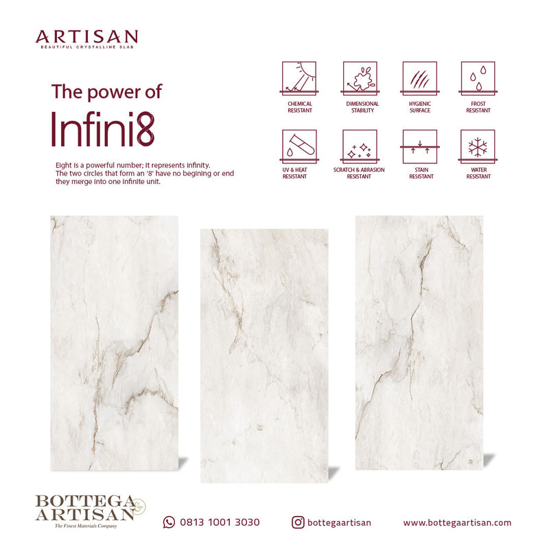 Artisan Calacatta Bianco Oro Crystalline 160x320