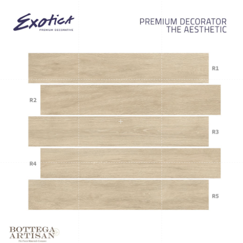 Exotica Nerwood Ivory Matt 20X120