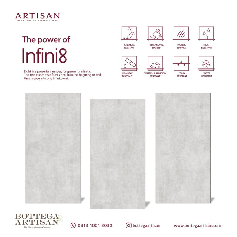 Granit Lamina Slab Artisan Lithic Coin Mute 120X240