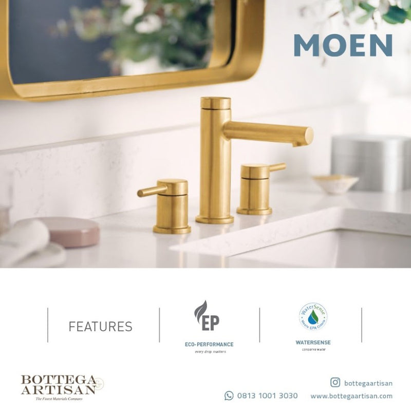 Align Two Handle Faucet Brushed Gold T6193BG