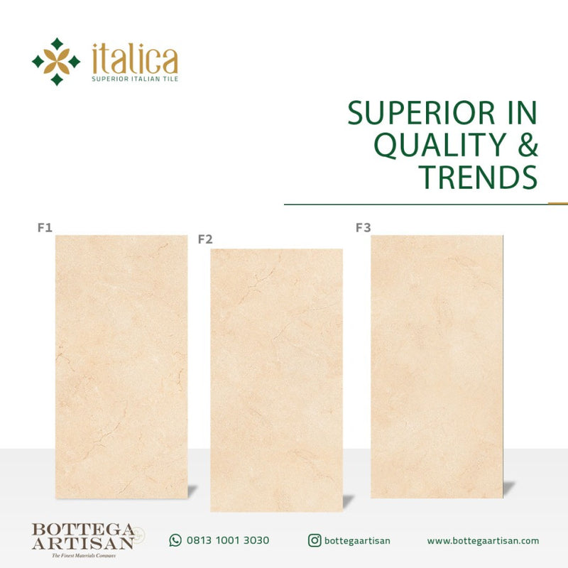 Italica Granite Tile Soul Crema Glossy 60x120