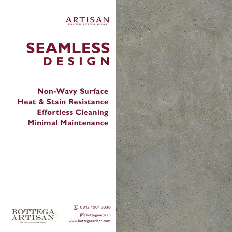 Granit Lamina Slab Artisan Cemento Flakes Mute 120X240