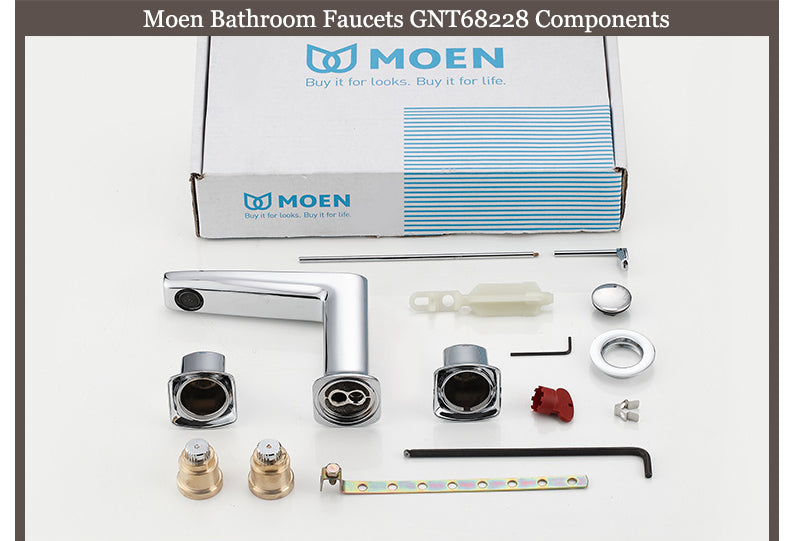 Diamond Chrome Two-Handle Bathroom Faucet GNT68228