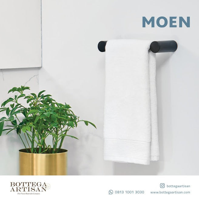 Align 9" Towel Bar Matte Black YB0486BL