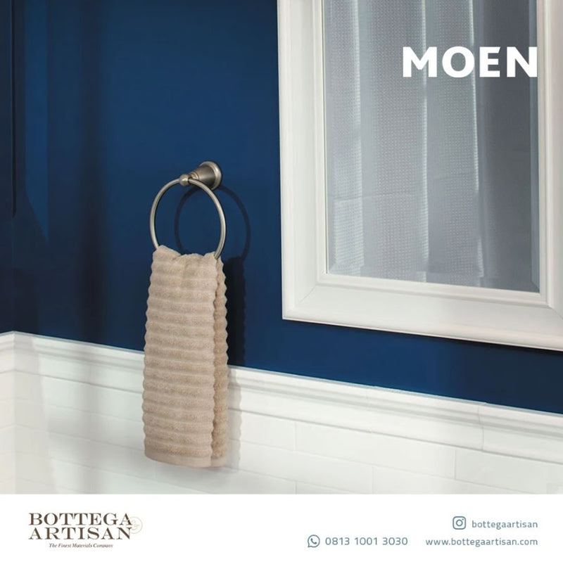 Bath Accessories MOEN Brantford Towel Ring Brushed Nickel