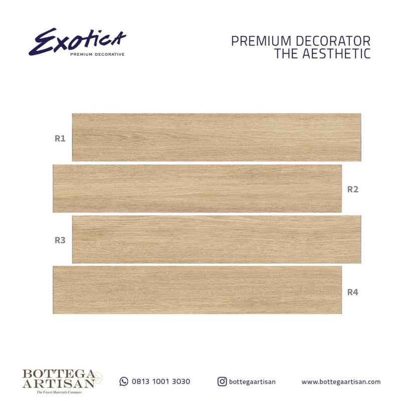Exotica Wood Tivoli Crema 20x120