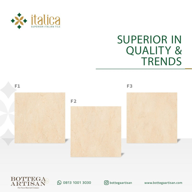 Italica Granite Tile Soul Crema Glossy 60X60