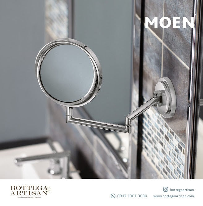 Bath Accessories MOEN Arris Magnifying Mirror Chrome