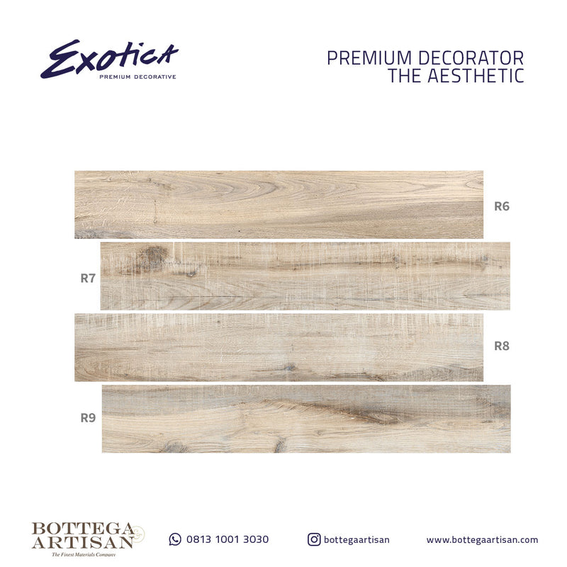 Exotica Wood Autumn Beige 20x120 cm , 10mm