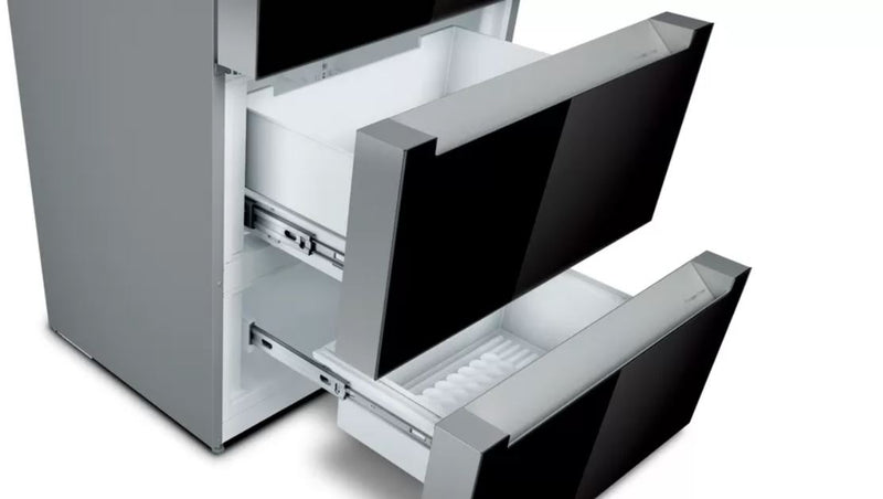 BOSCH KFN86AA76J Series 6 HEADER2.Glassdoor_MultiDoor 183 x 81.1 cm Black