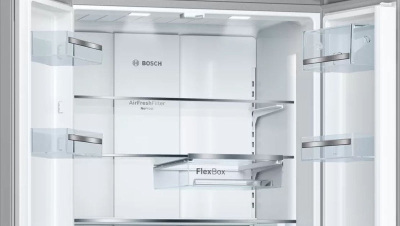 BOSCH KFN86AA76J Series 6 HEADER2.Glassdoor_MultiDoor 183 x 81.1 cm Black