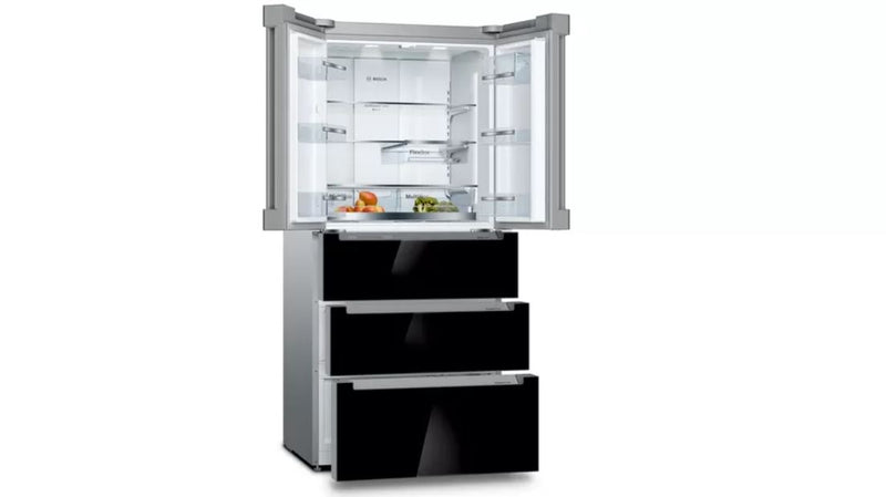 BOSCH KFN86AA76J Series 6 HEADER2.Glassdoor_MultiDoor 183 x 81.1 cm Black