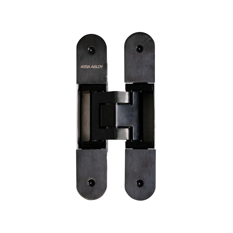 Assa Abloy 3d adjustable stainless steel concealed hinge black finish AA-3CH-03-BK
