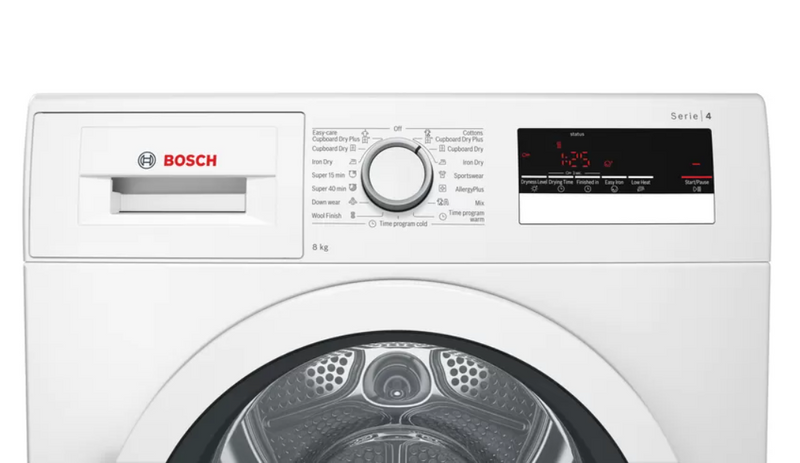 BOSCH WTB86201ID Series 4 Condenser tumble dryer 8 kg