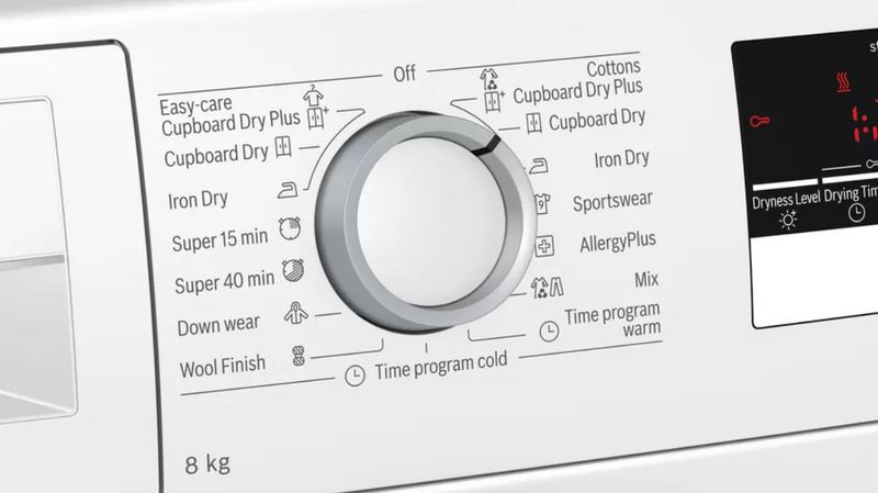 BOSCH WTB86201ID Series 4 Condenser tumble dryer 8 kg