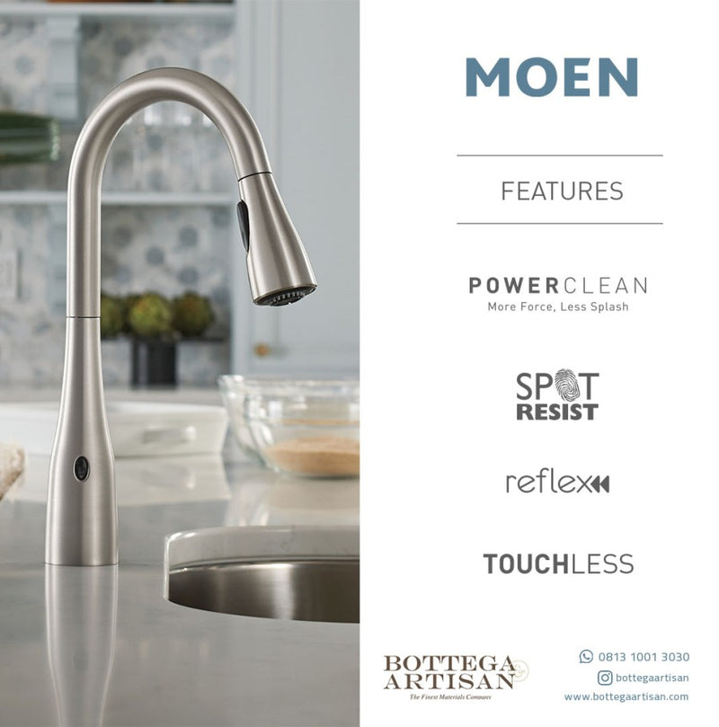 Arbor MotionSense Wave One-Handle High Arc Pulldown Kitchen Spot Resist Stainless Faucet 7594EWSRS