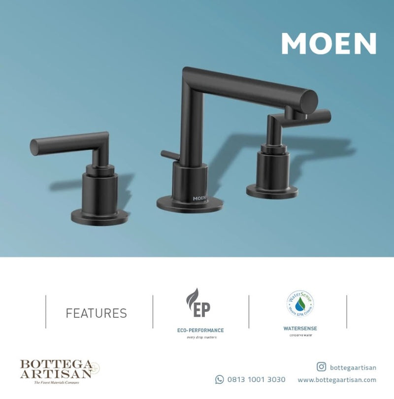 Arris Two Handle Faucet Matte Black TS43002BL