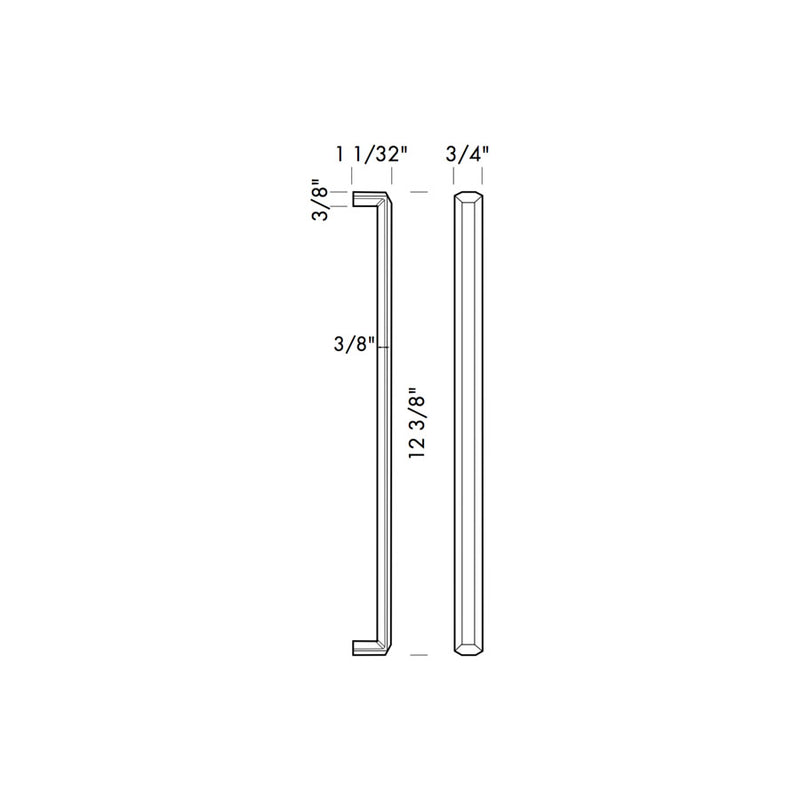 Sun Valley Bronze Contemporary Cabinet Pull | CK-9313