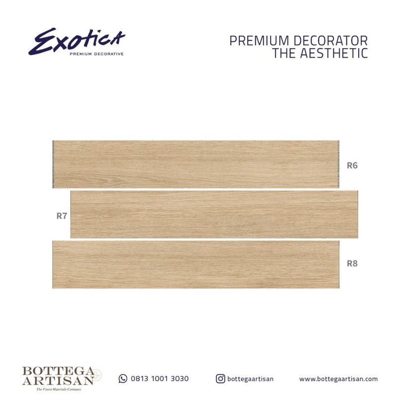 Exotica Wood Tivoli Crema 20x120