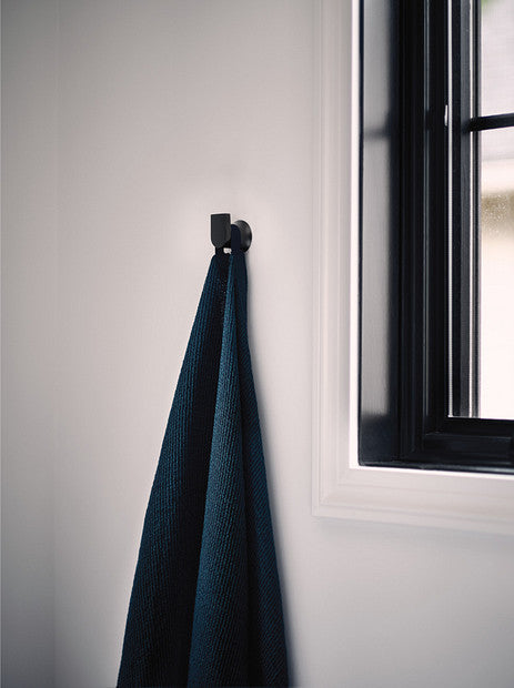 Bath Accessories MOEN Genta Single Robe Hook Matte Black BH3803BL