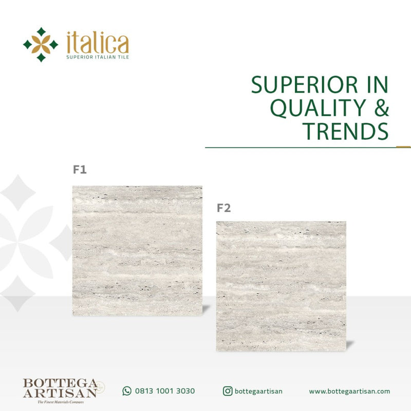 Italica Granite Tile Tepic Silver Glossy 60x60