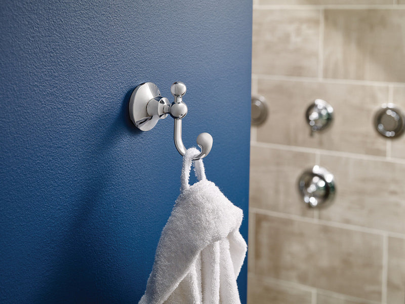 Bath Accessories Wynford Polished Nickel Double Robe Hook YB5203NL