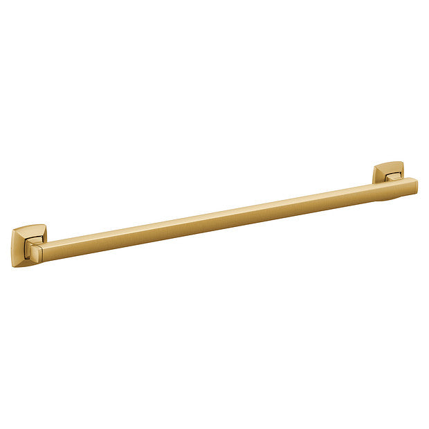 Bath Accessories Voss Brushed Gold 24" Designer Grab Bar YG5124BG