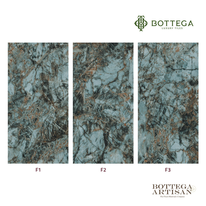 Bottega Stony Aqua High Gloss 80X160