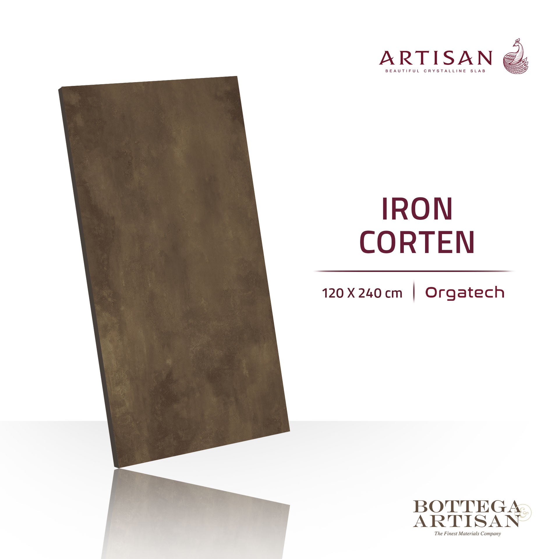 Iron Corten Orgatech 120X240 – Bottega Artisan