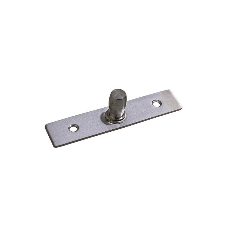 Assa Abloy ATLG 502-15 ARC Top Door Patch To Suit 15mm Pivot Satin Nickel