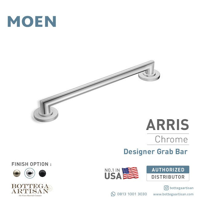 Bath Accessories MOEN Arris Grab Bar Chrome