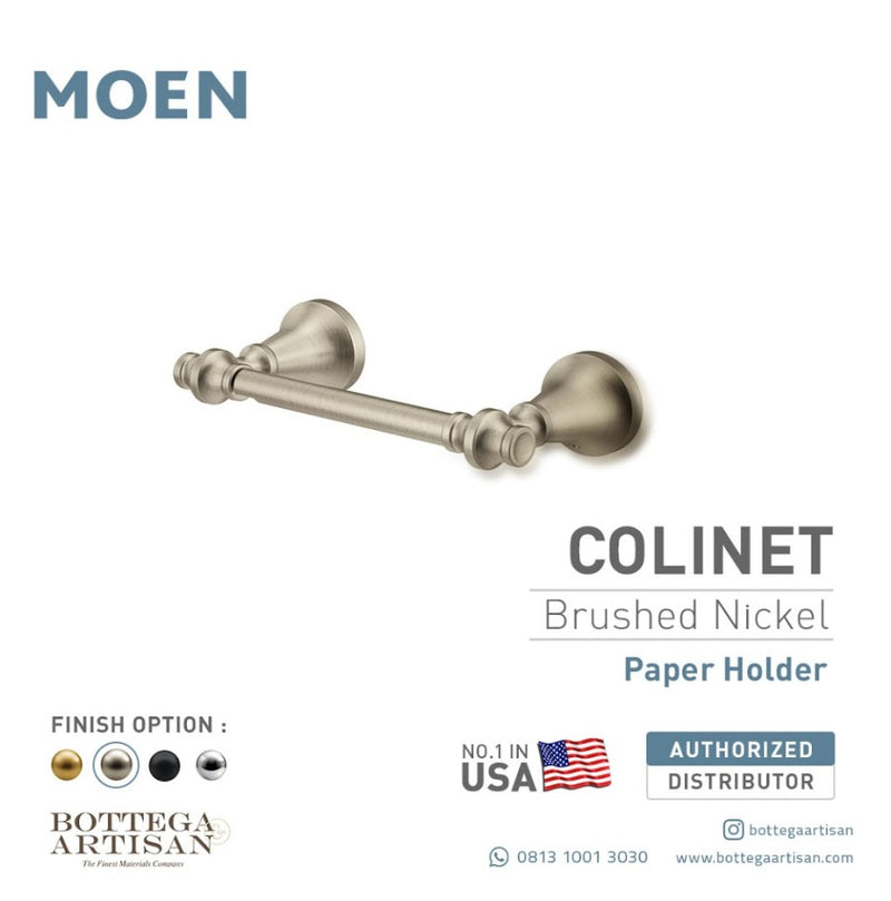 Colinet Brushed Nickel Pivoting Paper Holder YB0508BN