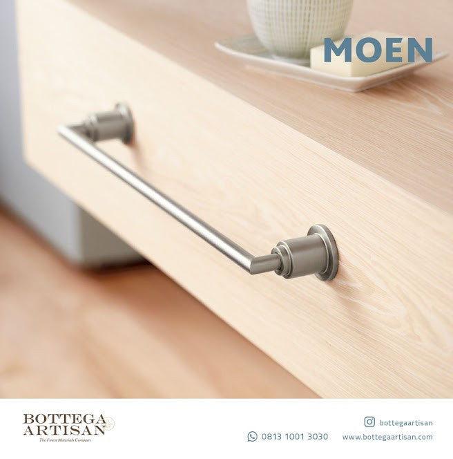 Bath Accessories MOEN Arris 24" Towel Bar Brushed Nickel