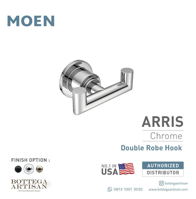 Bath Accessories MOEN Arris Robe Hook Chrome