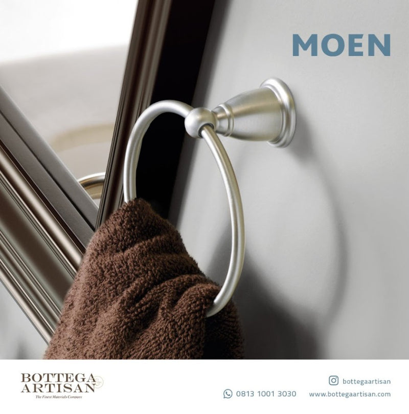 Bath Accessories MOEN Brantford Towel Ring Chrome