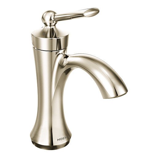 Bathroom Faucet MOEN Wynford One Handle Faucet Polished Nickel 4500NL