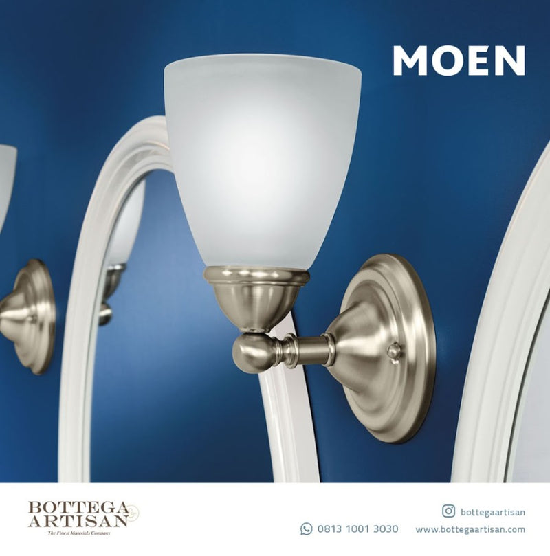 Bath Accessories MOEN Brantford Bath Light Light Brushed Nickel YB2261BN