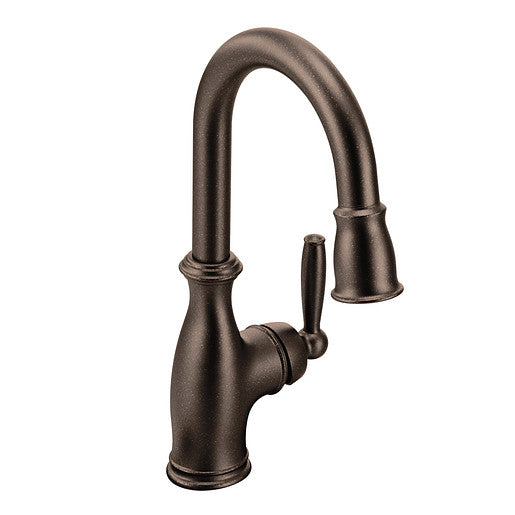 Brantford Oil Rubbed Bronze One-Handle High Arc Pulldown Bar Faucet 5985ORB