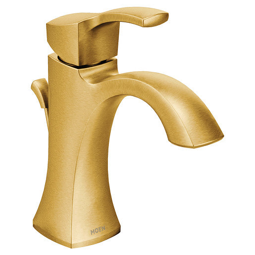 Bathroom Faucet MOEN Voss One Handle Faucet Brushed Gold 6903BG