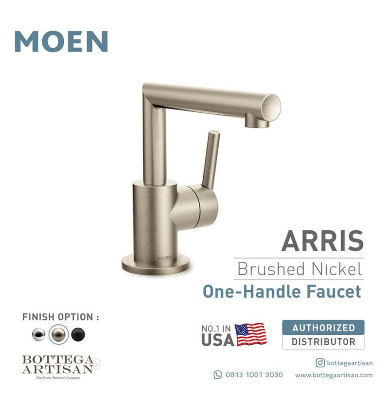 Arris One Handle Faucet Brushed Nickel S43001BN