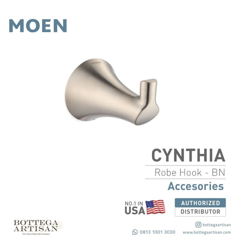 Cynthia Robe Hook Brushed Nickel ACC1708BN