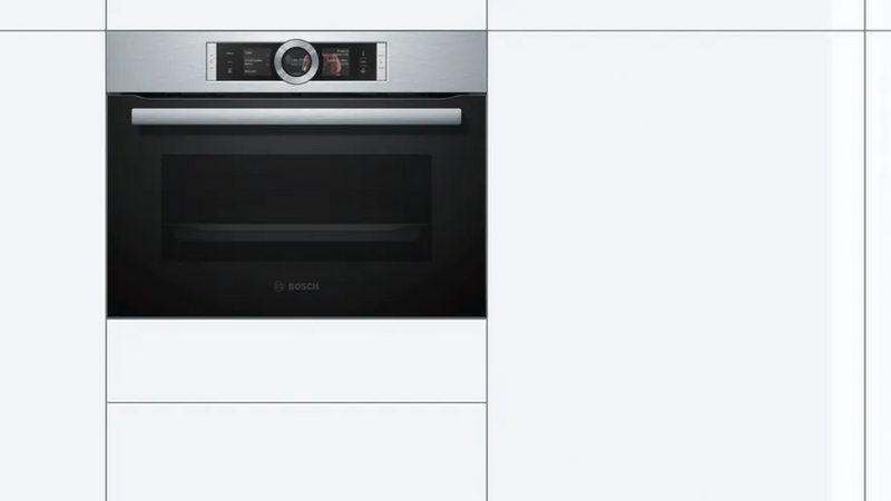 BOCH CSG656RS2 Series 8 Built-in compact oven with steam function 60 x 45 cm Stainless steel