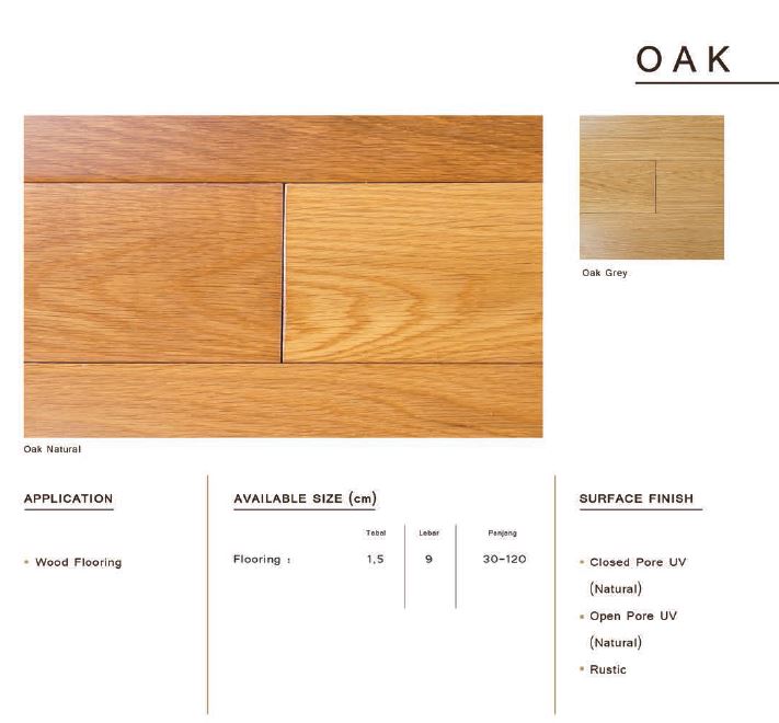 Bottega Wood Flooring Oak Standart