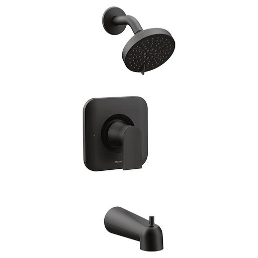 Tub/Shower MOEN Genta LX Matte Black Posi-Temp® Eco-Performance T2473EPBL