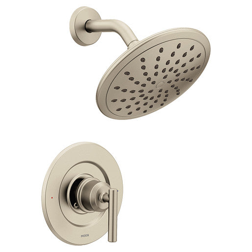 Shower Only MOEN Gibson Brushed Nickel Posi-Temp® Eco-Performace T3002EPBN