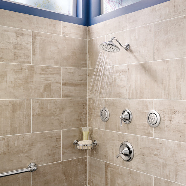 Tub Shower MOEN Wynford Polished Nickel Posi-Temp® T4501NL