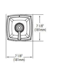 ExactTemp® Valve Trim MOEN Voss Brushed Gold T4691BG