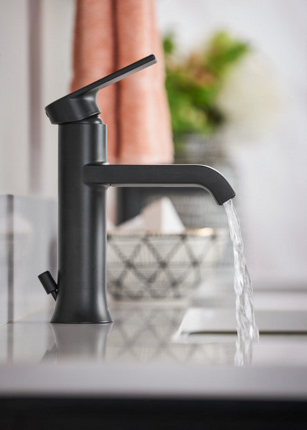 Bathroom Faucet MOEN Genta Matte Black One-Handle 84760BL