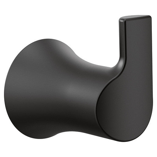 Bath Accessories MOEN Doux Robe Hook Matte Black YB0203BL